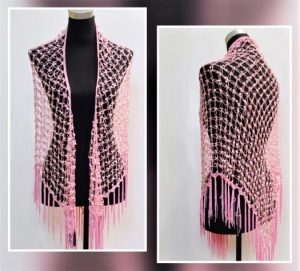 Beaded Shawl 3406-C